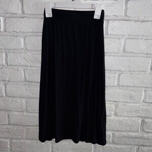 Cat & Jack Girls Black Maxi Skirt Size S (6/6x)